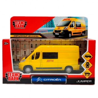 Модель CITROEN JUMPER ДЕТИ 14 см Технопарк в коробке Модель CITROEN JUMPER ДЕТИ 14 см Технопарк в коробке
