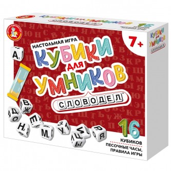 Игра Кубики для умников Словодел 04641