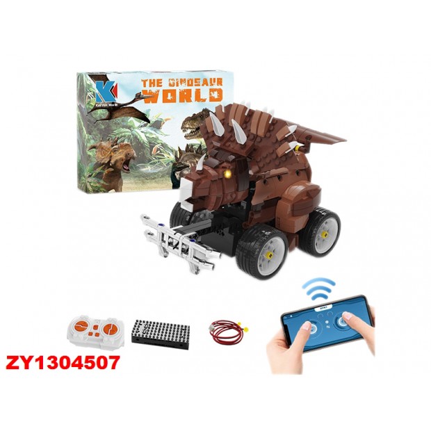 Конструктор на радиоуправлении 1304507ZY Динозавр в коробке Конструктор на радиоуправлении 1304507ZY Динозавр в коробке