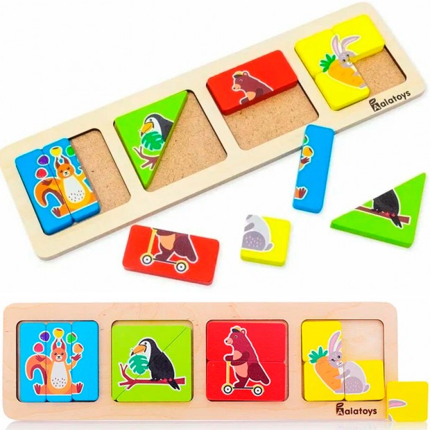 Деревянный Сортер Животные СОР96