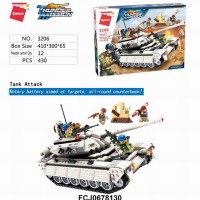 Конструктор 3206 QMAN Танк 430 дет. в кор. Конструктор 3206 QMAN Танк 430 дет. в кор.