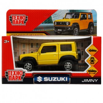 Модель JIMNY-12-YEBK SUZUKI JIMNY 11,5 см желт Технопарк в коробке /72/