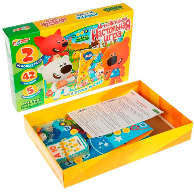 Игра Умка Азбука и счёт.ИнтерАктивная игра.Ми-ми-мишки 4680107974259 /20/ Игра Умка Азбука и счёт.ИнтерАктивная игра.Ми-ми-мишки 4680107974259 /20/