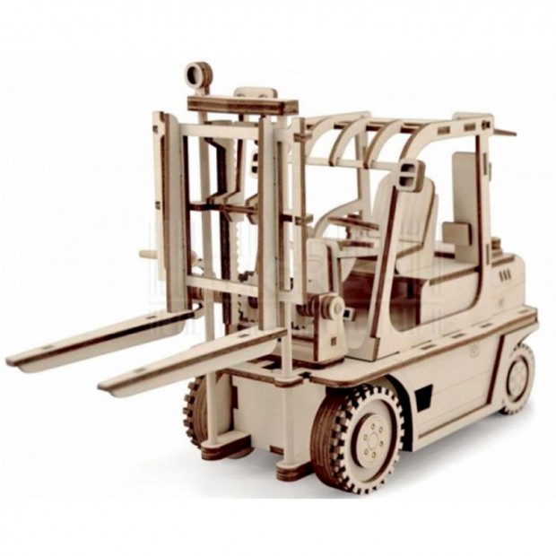 Деревянный Конструктор 3D Погрузчик ПК-1 Деревянный Конструктор 3D Погрузчик ПК-1
