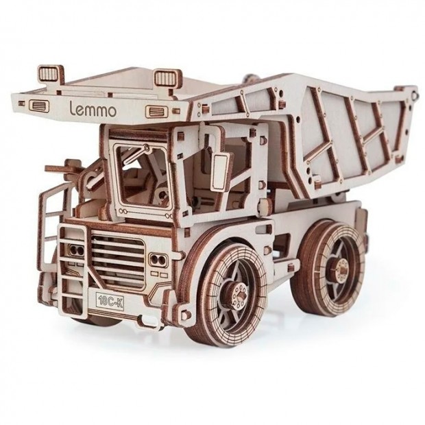 Деревянный Конструктор 3D Самосвал Рекс 0074 Деревянный Конструктор 3D Самосвал Рекс 0074