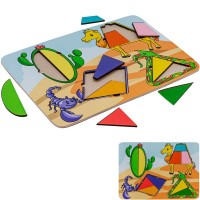 Деревянная Головоломка для малышей Пустыня ОА-00000116 Деревянная Головоломка для малышей Пустыня ОА-00000116