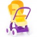 Коляска для кукол прогулочная Anita 4-х колёснаяжёлтая в пакете 95237 Коляска для кукол прогулочная Anita 4-х колёснаяжёлтая в пакете 95237