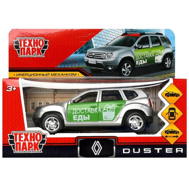 Модель DUSTER-12-VKU RENAULT DUSTER ДОСТАВКА длина 12 см Технопарк /72/