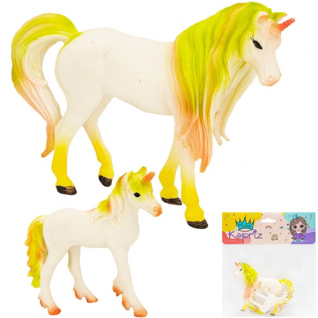 Фигурка Miss Kapriz Единороги мама и малыш в пакете FCJ0812816 Фигурка Miss Kapriz Единороги мама и малыш в пакете FCJ0812816