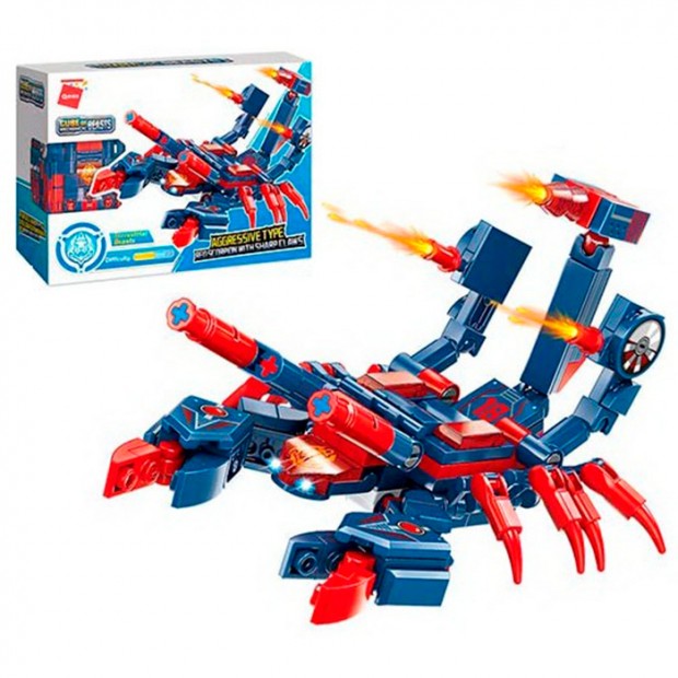 Конструктор 41218 QMAN Скорпион 158 деталей в коробке Конструктор 41218 QMAN Скорпион 158 деталей в коробке