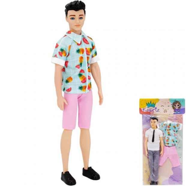 Кукла Кен Miss Kapriz с набором одежды в пакете, FCJ0794145 Кукла Кен Miss Kapriz с набором одежды в пакете, FCJ0794145