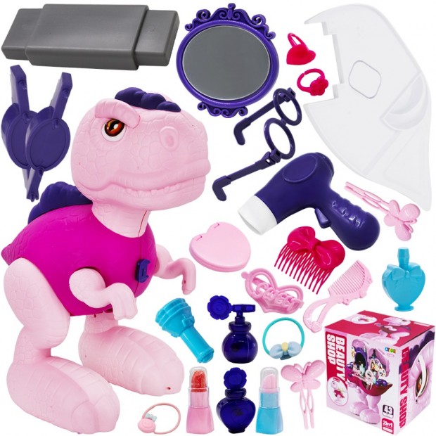 Игровой набор 2345116 Динозаврик парикмахер в коробке Игровой набор 2345116 Динозаврик парикмахер в коробке