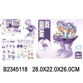 Игровой набор 2345118 Динозаврик магазин сладостей в коробке