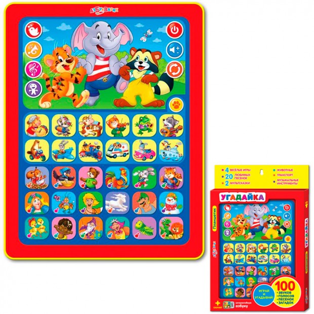 Планшетик Угадайка 4630027293602 Планшетик Угадайка 4630027293602