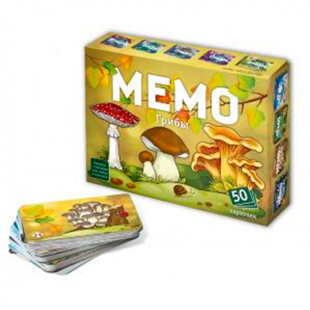 Игра Мемо Грибы 8615 /48/ Игра Мемо Грибы 8615 /48/