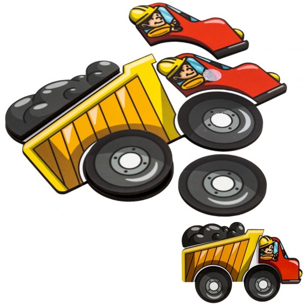 Деревянный конструктор на липучках Самосвал ОА-00000163 /Арбо/ Деревянный конструктор на липучках Самосвал ОА-00000163 /Арбо/