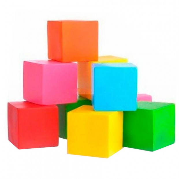 Резиновый Набор Кубиков СИ-711 Резиновый Набор Кубиков СИ-711