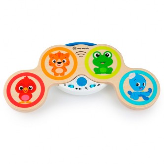 Деревянная Музыкальная игрушка Волшебные барабаны сенсорные Деревянная Музыкальная игрушка Волшебные барабаны сенсорные