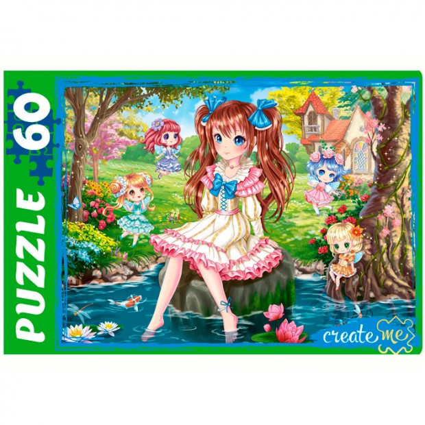 Пазл 60 Лесные феи П60-0698 Пазл 60 Лесные феи П60-0698