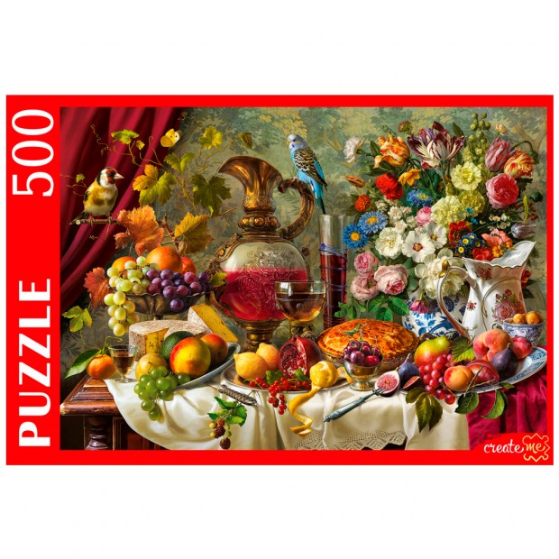 Пазл 500 Голландский натюрморт Ф500-0748 Пазл 500 Голландский натюрморт Ф500-0748