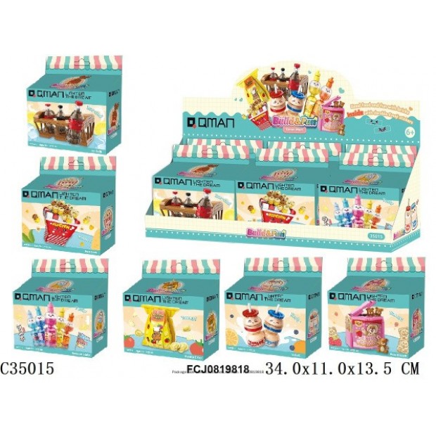 Конструктор C35015 QMAN Еда в кор.