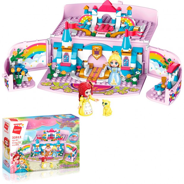 Конструктор 32013 QMAN Замок 301 дет. в кор. Конструктор 32013 QMAN Замок 301 дет. в кор.