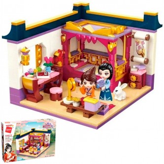 Конструктор 33013 QMAN Спальня в кор. Конструктор 33013 QMAN Спальня в кор.