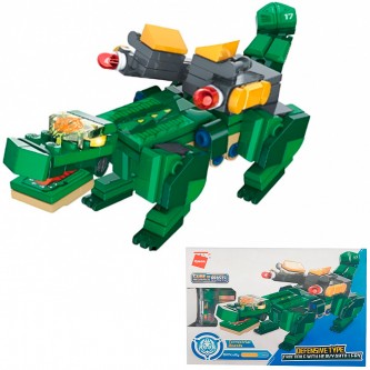 Конструктор 41217 QMAN Крокодил в кор. Конструктор 41217 QMAN Крокодил в кор.