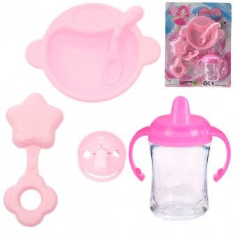 Набор аксессуаров для пупса на блистере Набор аксессуаров для пупса на блистере