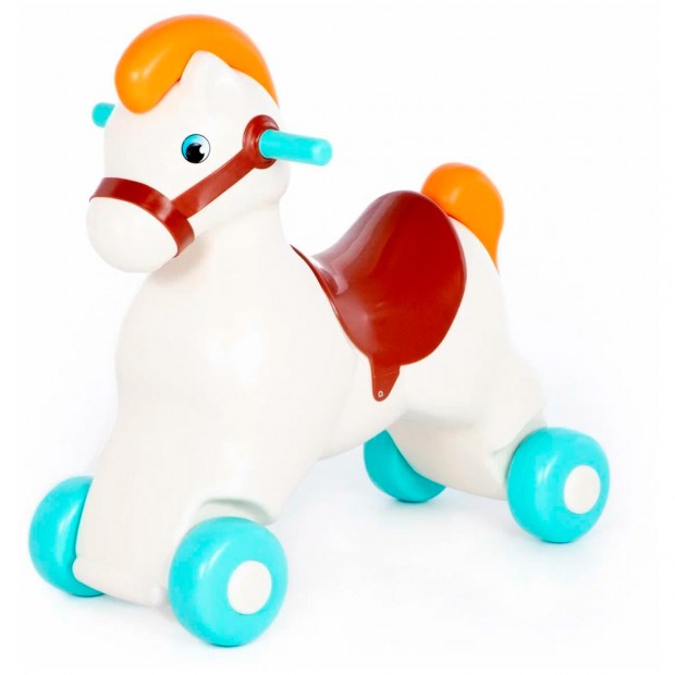 Каталка Пони сафари бирюзовый 96098 П-Е /1/ Каталка Пони сафари бирюзовый 96098 П-Е /1/