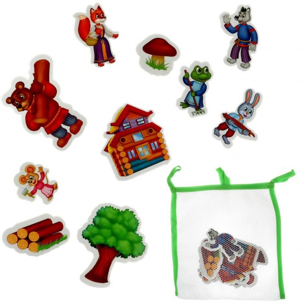 Набор стикеров ева Теремок 10 шт, сетка КАПИТОШКА STICK69335 /50/ Набор стикеров ева Теремок 10 шт, сетка КАПИТОШКА STICK69335 /50/