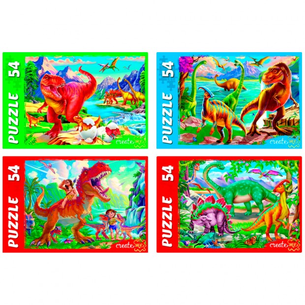 Пазл 54 МИР ДИНОЗАВРОВ № 42 П54-3289 Пазл 54 МИР ДИНОЗАВРОВ № 42 П54-3289