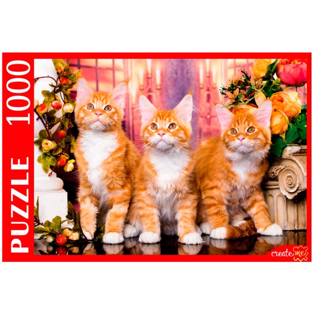 Пазл 1000 РЫЖИЕ МЕЙН-КУНЫ ШТП1000-1475 Пазл 1000 РЫЖИЕ МЕЙН-КУНЫ ШТП1000-1475