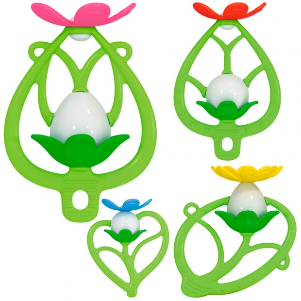 Погремушка-прорезыватель Цветочки 02146 Погремушка-прорезыватель Цветочки 02146