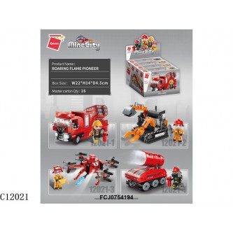 Конструктор 12021 QMAN Техника в кор.