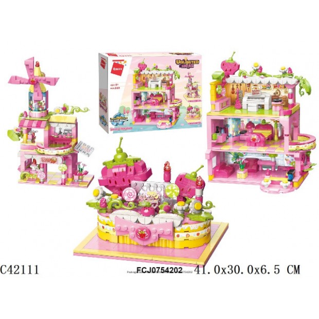 Конструктор 42111 QMAN 3 в 1  в коробке