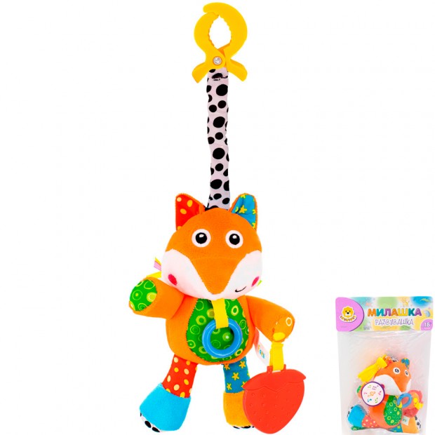 Игрушка развив. Levatoys 1728YSFK Лисичка в пак. Игрушка развив. Levatoys 1728YSFK Лисичка в пак.