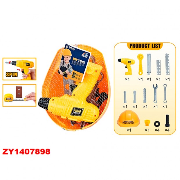 Набор инструментов в пакете, ZY1407898