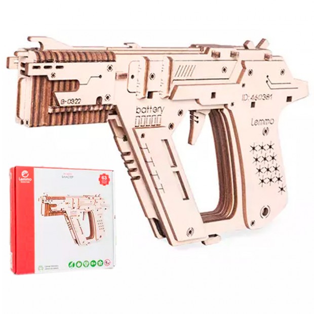 Деревянный Конструктор Бластер 0193 Деревянный Конструктор Бластер 0193