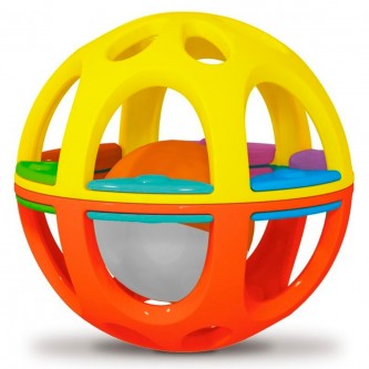 Погремушка-прорезыватель Шар-2 02141 Погремушка-прорезыватель Шар-2 02141