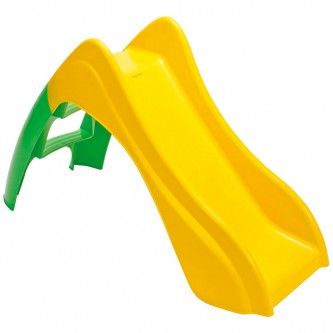 Горка пластик 70 см желто- зеленая Горка пластик 70 см желто- зеленая