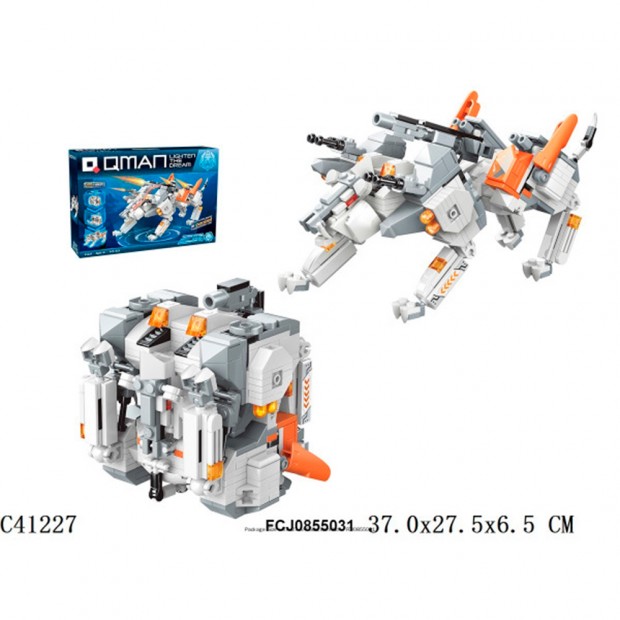 Конструктор 41227 QMAN Волк-куб в кор. Конструктор 41227 QMAN Волк-куб в кор.