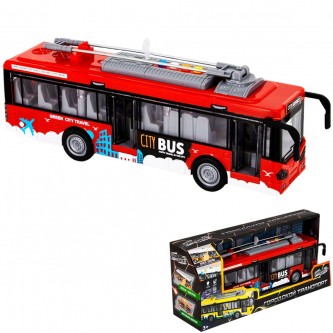Троллейбус на батарейках Young Racer FCJ0852455 в коробке