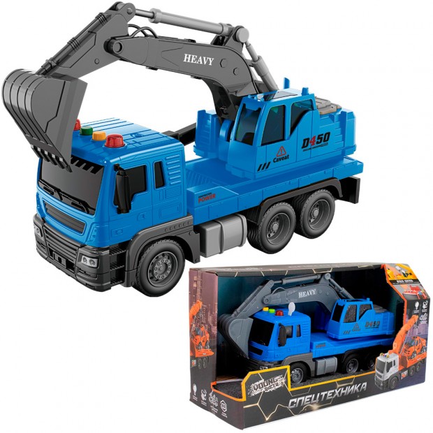 Машина на бат. Young Racer MK103A Экскаватор в кор. Машина на бат. Young Racer MK103A Экскаватор в кор.