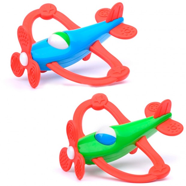 Погремушка-прорезыватель Самолетик 02150 /20/ Погремушка-прорезыватель Самолетик 02150 /20/