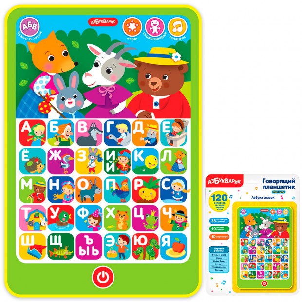 Говорящий планшетик Азбука сказок 4630027294241 Говорящий планшетик Азбука сказок 4630027294241