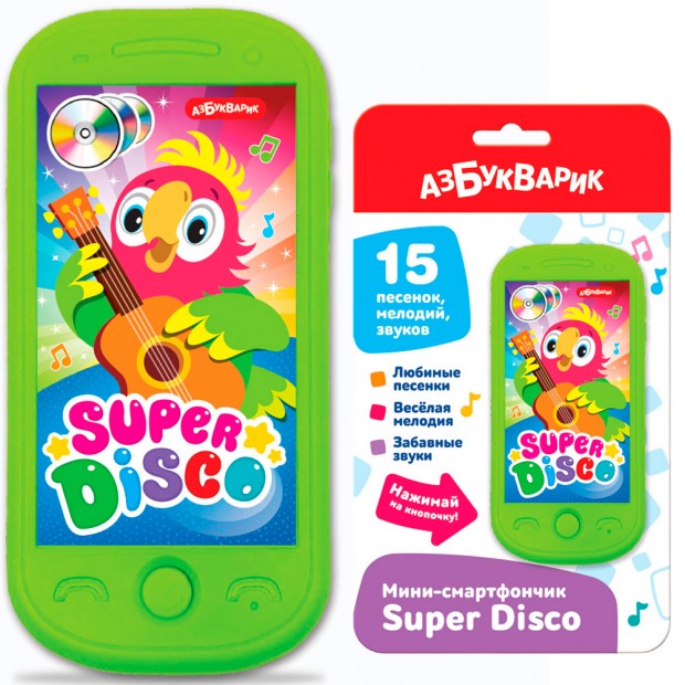 Смартфончик мини Super Disco 4630027294043 Смартфончик мини Super Disco 4630027294043
