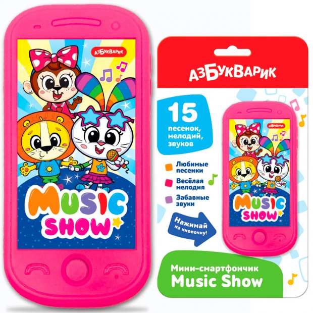 Смартфончик мини Music Show 4630027294005 Смартфончик мини Music Show 4630027294005