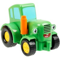Город мастеров Большие кубики: зелёный ТРАКТОР, 4 деталей Город мастеров Большие кубики: зелёный ТРАКТОР, 4 деталей