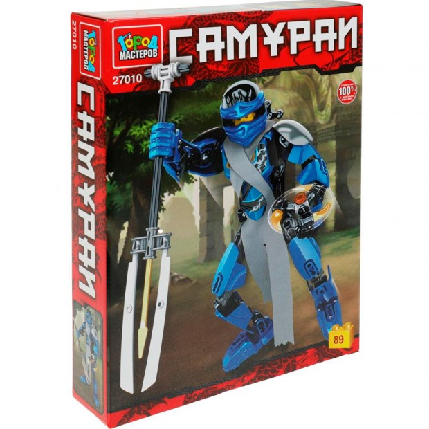 Город мастеров 27010-ZH Красный самурай, 89 дет. Город мастеров 27010-ZH Красный самурай, 89 дет.